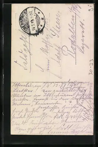 Foto-AK Knabe in Uniform salutiert