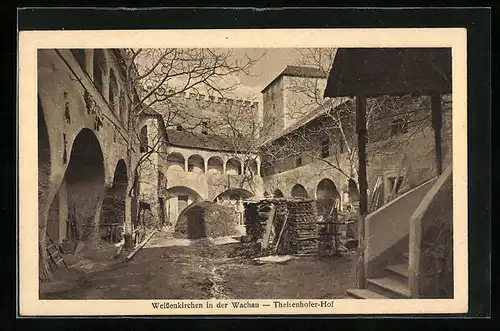 AK Weissenkirchen in der Wachau, Theisenhofer-Hof, Teilansicht