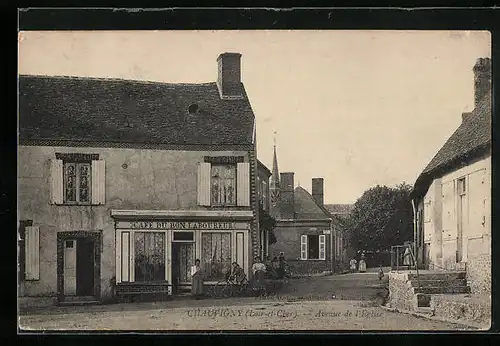 AK Chauvigny, Cafe du Bon Laboureur, Avenue de l`Eglise