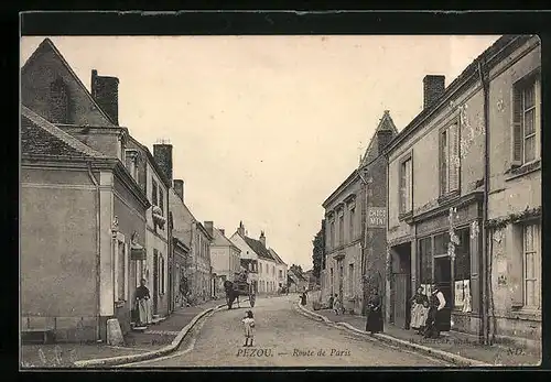 AK Pezou, Route de Paris
