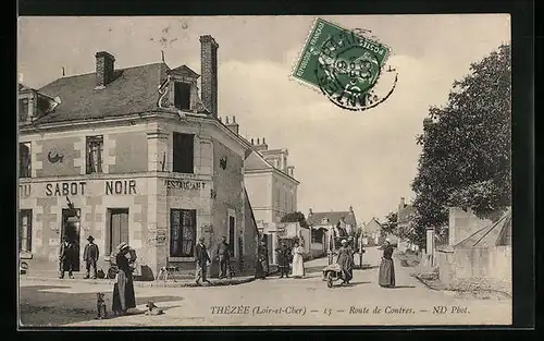 AK Thézée, Route de Contres, Restaurant Sabot Noir