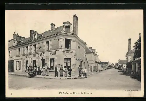 AK Thésée, Route de Contes, Hotel du Sabot Noir