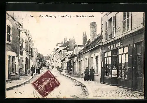 AK Cour-Cheverny, Rue Nationale, Pharmacie