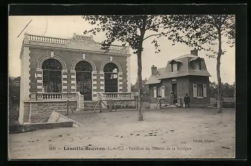 AK La Motte-Beuvron, Pavillon du Comité de la Sologne