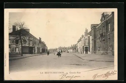 AK La Motte-Beuvron, Grande-Rue