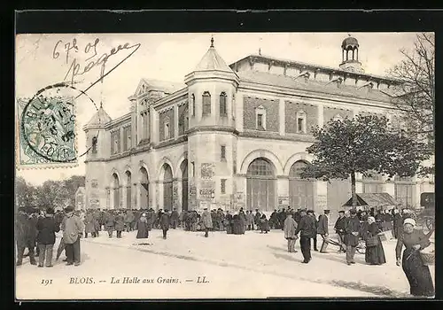 AK Blois, La Halle aux Grains