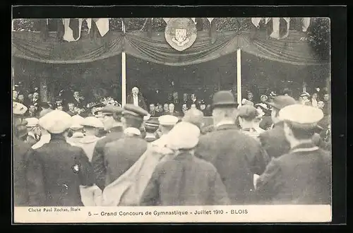 AK Blois, Grand Concours de Gymnastique 1910