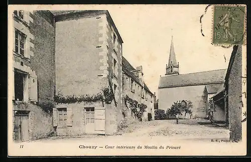 AK Chouzy-sur-Cisse, Cour interieure du Moulin du Prieure