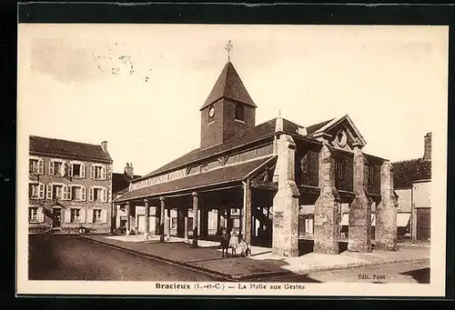 AK Bracieux, La Halle aux Grains