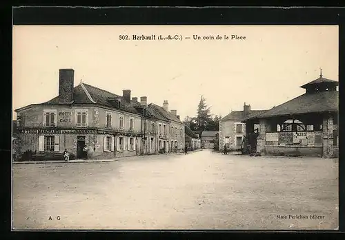 AK Herbault, Un coin de la Place