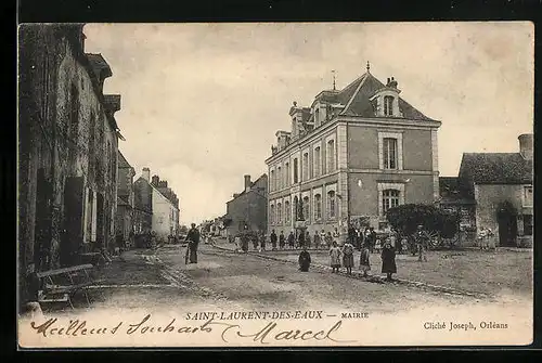 AK Saint-Laurent-des-Eaux, Mairie