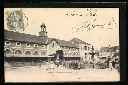 AK Contres, Place du Marché