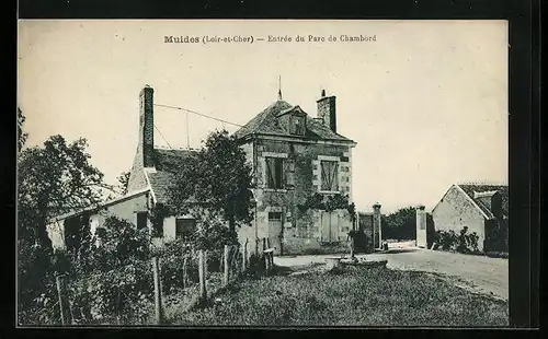 AK Muides, Entrée du Parc de Chambord