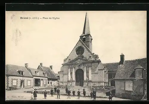 AK Droué, Place de l`Eglise