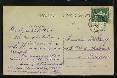 AK Droué, Place de la Gare