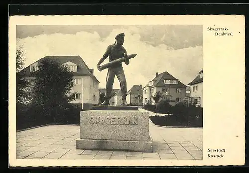 AK Rostock, Skagerrak-Denkmal