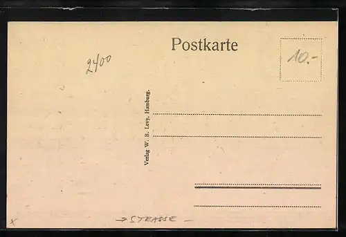 AK Lübeck, Klingenberg mit Sandstrasse