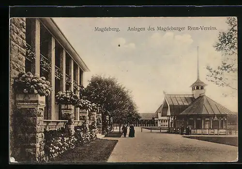 AK Magdeburg, Anlagen des Magdeburger Rennvereins