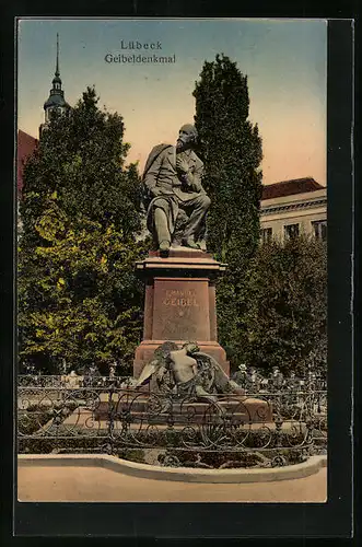 AK Lübeck, Geibeldenkmal