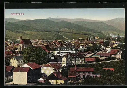 AK Gebweiler, Teilansicht