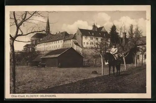 AK Mühlhausen im Elsass, Kloster Oelenberg