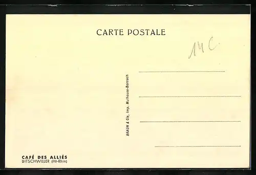 AK Bitschweiler, Gesamtansicht aus der Vogelschau