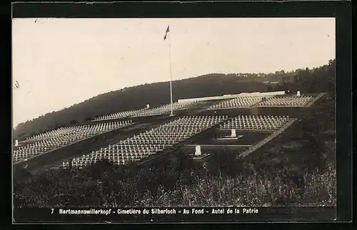 AK Hartmannswillerkopf, Cimetière de Silberloch