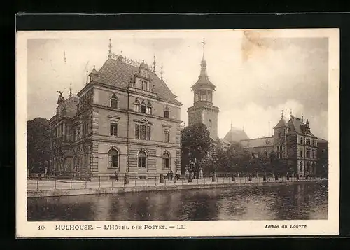 AK Mülhausen, L`Hotel Des Postes