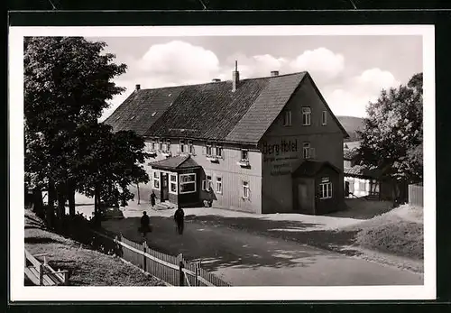 AK Hohegeiss / Harz, Berg-Hotel, Bes. Eugen Berger