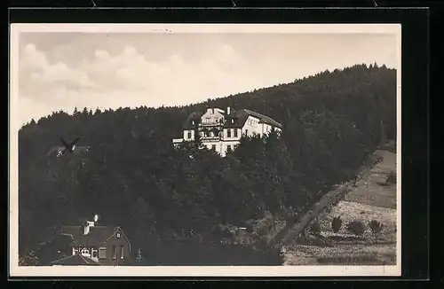 AK Wernigerode / Harz, Handwerker-Erholungsheim