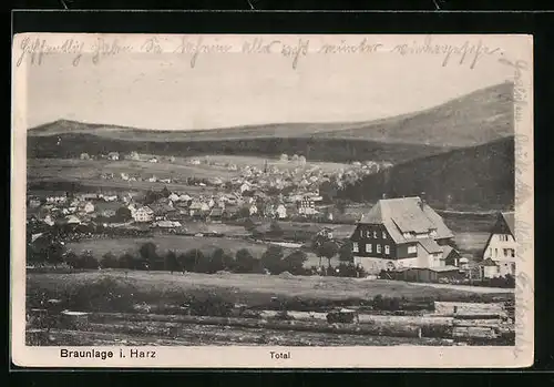 AK Braunlage / Harz, Totalansicht