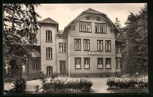 AK Elbingerode / Harz, Diakonissenmutterhaus Neuvandsburg, Haus Eiche