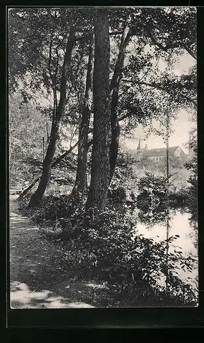 AK Ilsenburg, Teich mit Schloss