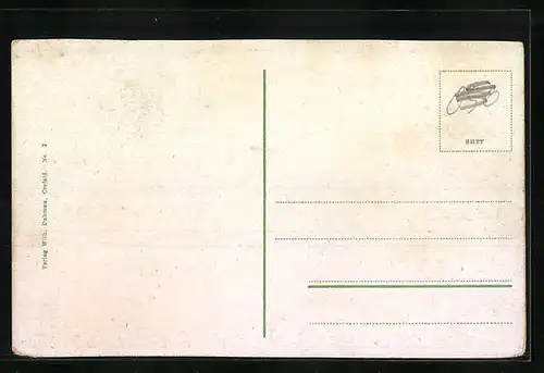 AK Crefeld, Ostwall-Promenade