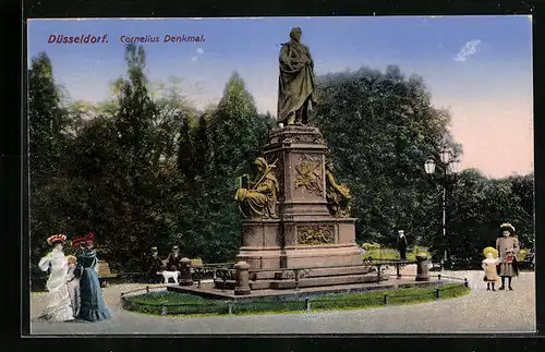 AK Düsseldorf, Cornelius-Denkmal