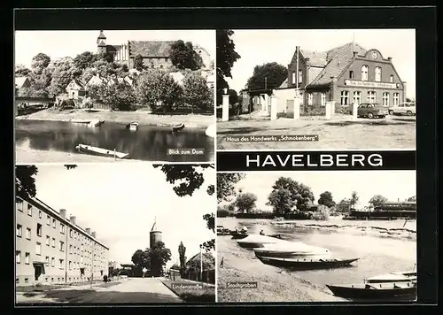 AK Havelberg, Dom, Haus des Handwerks Schmokenberg, Lindenstrasse