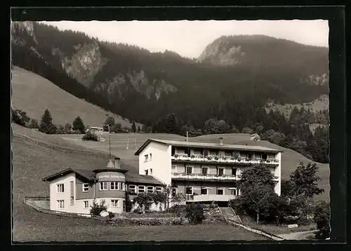 AK Hindelang / Allgäu, Hotel-Café Sonnenbichl