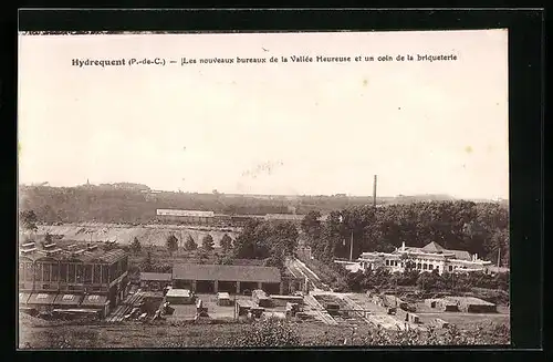 AK Hydrequent, les nouveaux bureaux de la Vallée Heureuse et un coin de la briqueterie