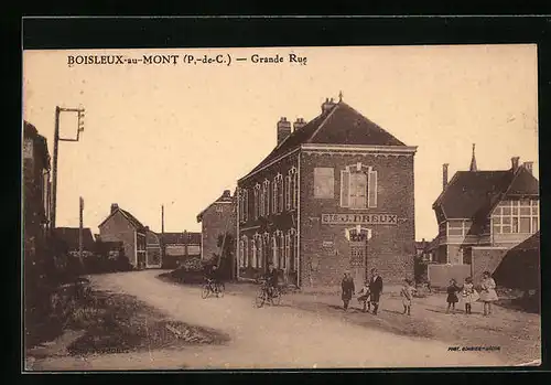 AK Boisleux-au-Mont, Grande Rue