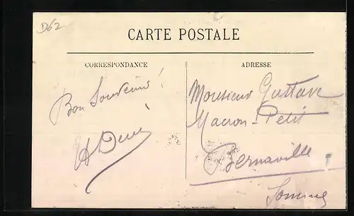 AK Béthune, le Beffroi et vue générale de la Grand'Place