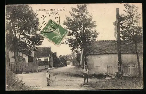 AK St-Josse-sur-Mer, le Calvaire