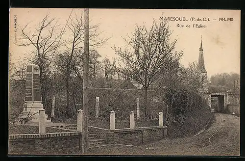 AK Maresquel, Rue de l'Eglise