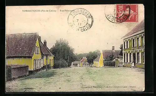 AK Nordausques, Rue Principale