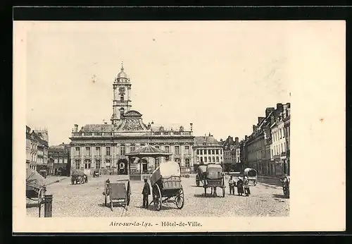 AK Aire-sur-la-Lys, Hotel-de-Ville