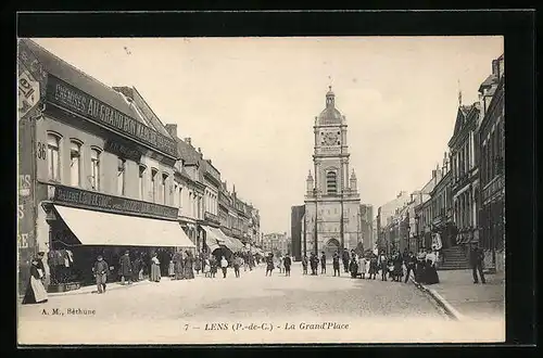 AK Lens, la Grand'Place