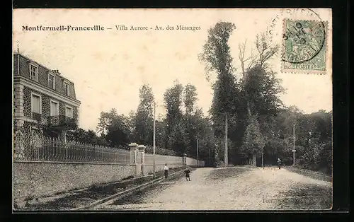 AK Montfermeil-Franceville, Villa Aurore, Av. des Mésanges
