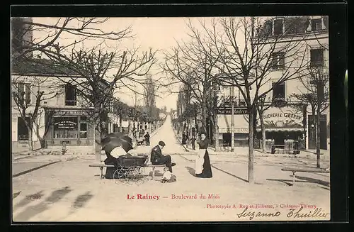 AK Le Raincy, Boulevard du Midi