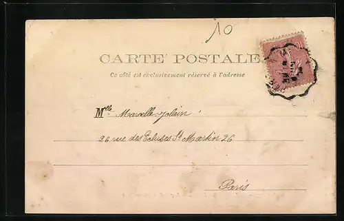 AK Le Raincy, Institution Huré, Lecon de Gymnastique