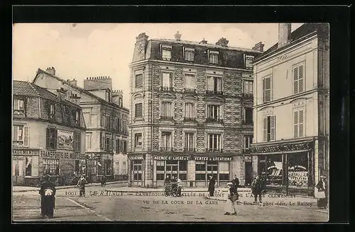 AK Le Raincy, Carrefour de Allée de Gagny et de l'Allée Clemencet