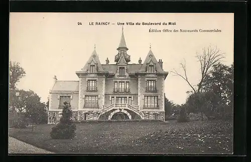 AK Le Raincy, Une Villa du Boulevard du Midi